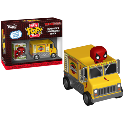 MARVEL - Bitty Pop Ride - Deadpool with Chimichanga Truck 2