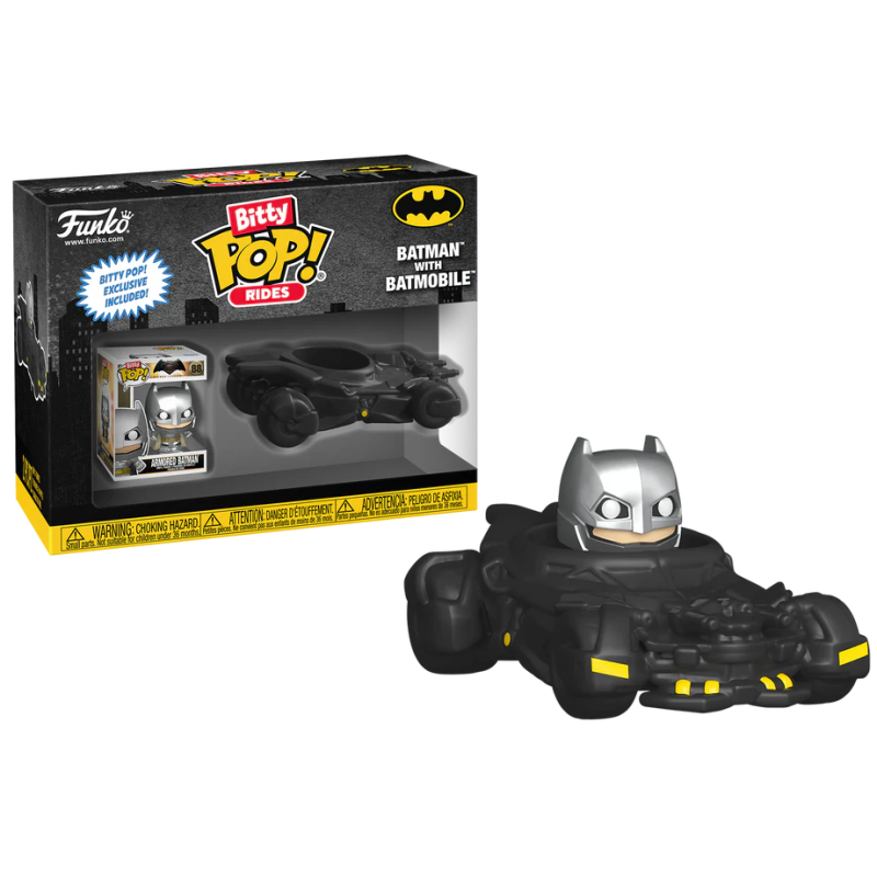 DC - Bitty Pop Ride - Batman avec Batmobile 