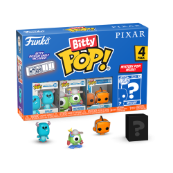 PIXAR - Bitty Pop 4 Pack 2.5cm - Monsters Inc. 2