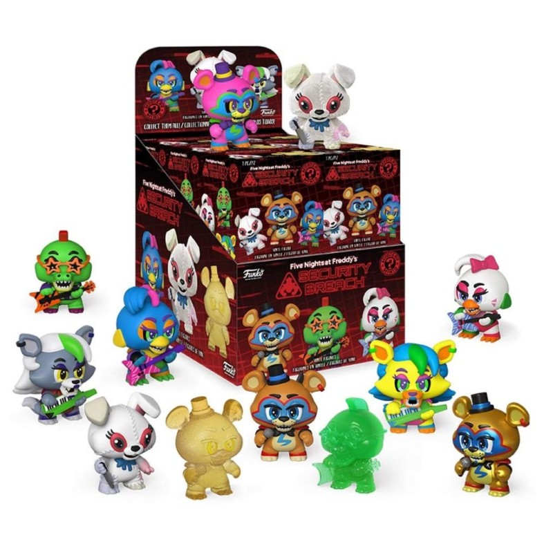 FNAF SECURITY BREACH S1 - Mystery Minis (BOX 12 Figurines) 