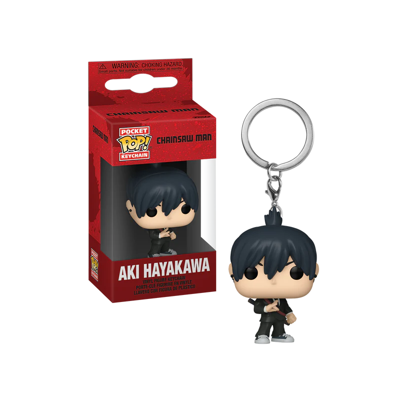 CHAINSAW MAN - Pocket Pop Keychains - Aki 