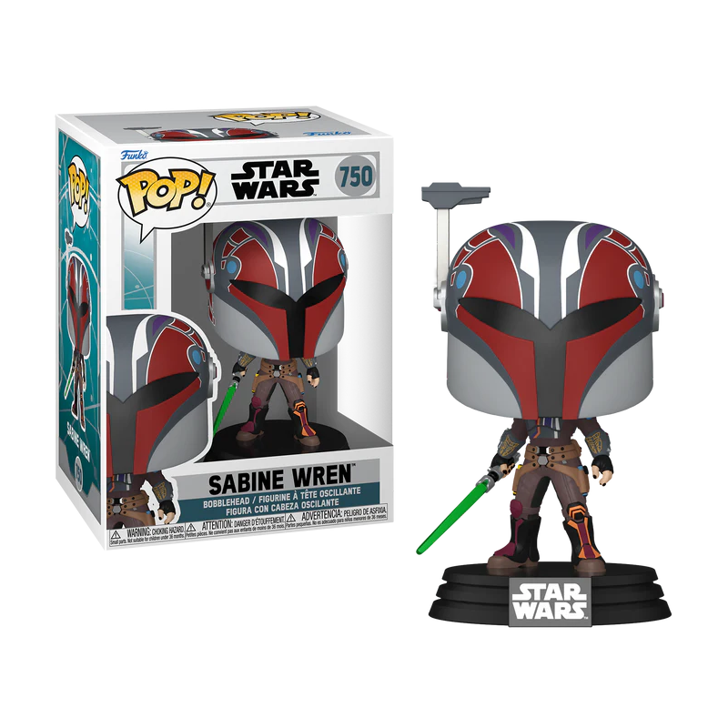 STAR WARS AHSOKA - POP N° 750 - Sabine Wren 