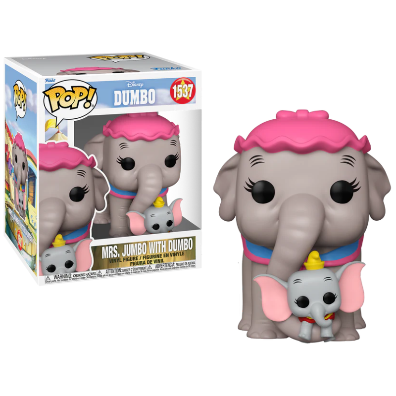 DUMBO - POP Super 6'' N° 1537 - Mrs. Jumbo avec Dumbo 