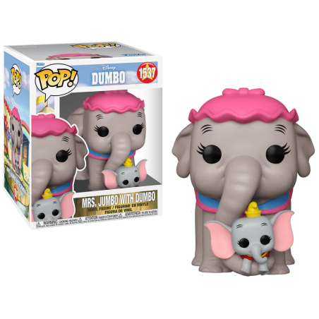 DUMBO - POP Super 6'' N° 1537 - Mrs. Jumbo avec Dumbo 