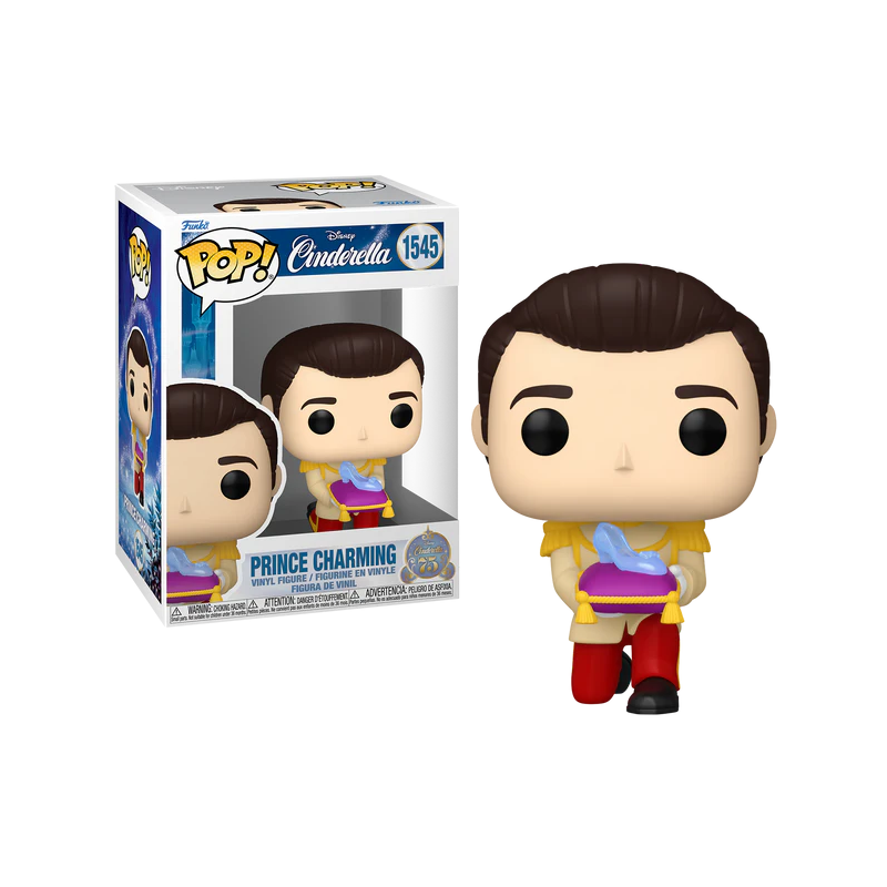 CENDRILLON 75EME ANNIVERSAIRE - POP Disney N° 1545 - Prince Charmant 