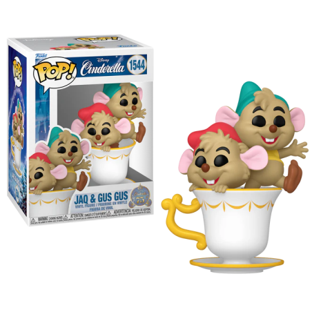 CENDRILLON 75EME ANNIVERSAIRE - POP Disney N° 1544 - Jac et Gus 