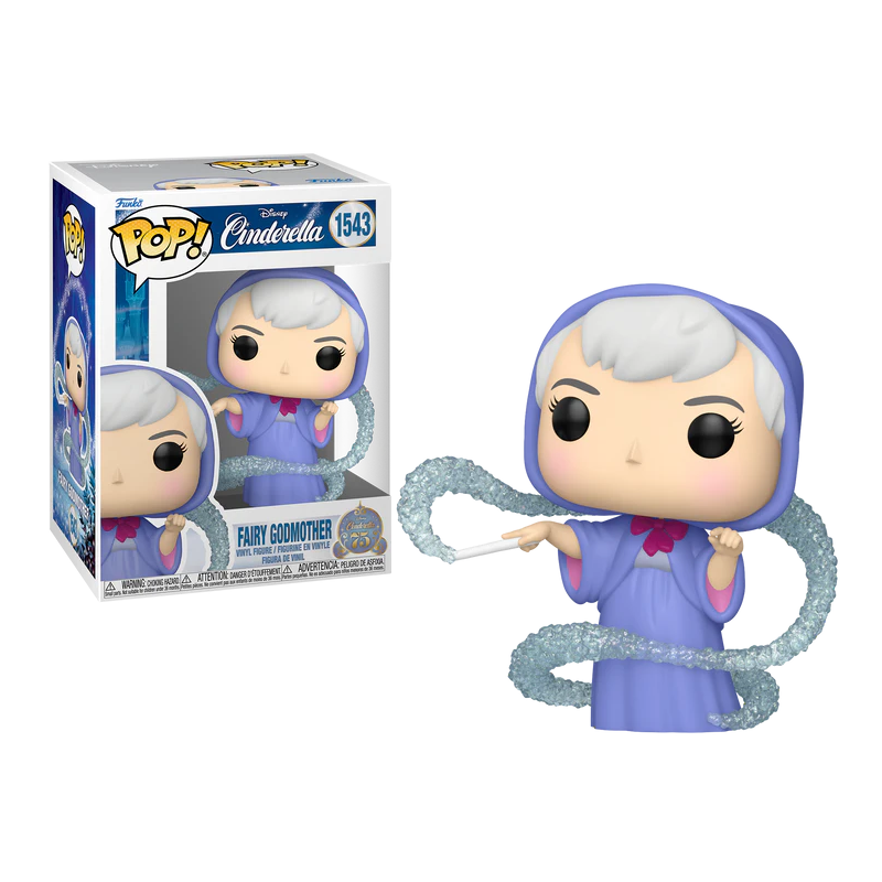 CENDRILLON 75EME ANNIVERSAIRE - POP Disney N° 1543 - La Fée Marraine 