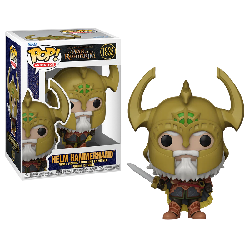 LA GUERRE DES ROHIRRIM - POP Animation N° 1835 - Helm Hammerhand 