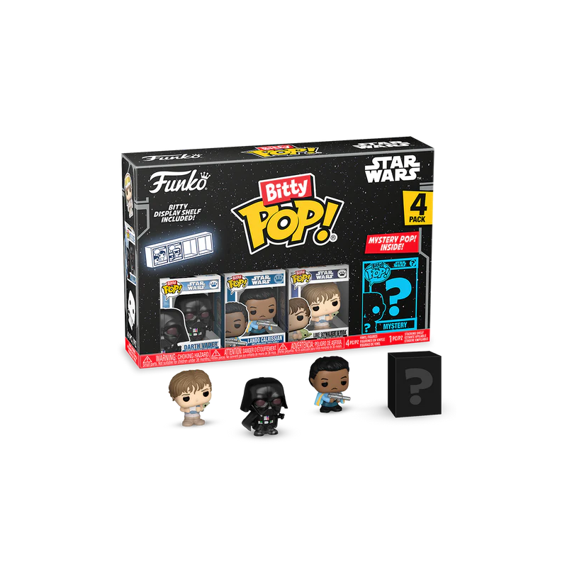 STAR WARS - Bitty Pop 4 Pack 2.5cm - Darth Vader 