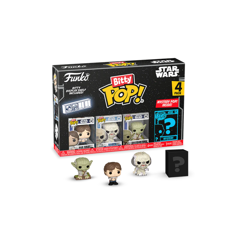 STAR WARS - Bitty Pop 4 Pack 2.5cm - Han 