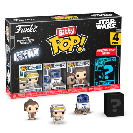 STAR WARS - Bitty Pop 4 Pack 2.5cm - Luke Hoth 