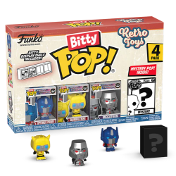 RETRO TOYS - Bitty Pop 4 Pack 2.5cm - Transformers 2