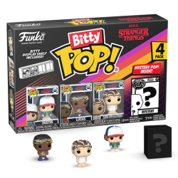 STRANGER THINGS - Bitty Pop 4 Pack 2.5cm - Dustin 2