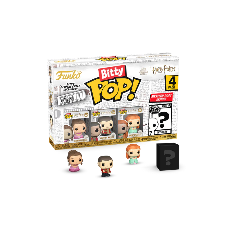 HARRY POTTER 4 - Bitty Pop 4 Pack 2.5cm - Hermione 