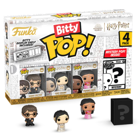 HARRY POTTER 4 - Bitty Pop 4 Pack 2.5cm - Harry 