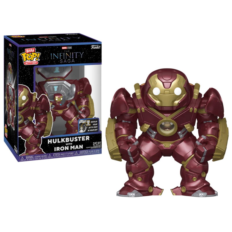 MARVEL - Bitty Bots - Hulkbuster with Iron Man 