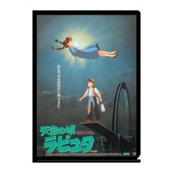 LE CHATEAU DANS LE CIEL - Affiche Film - Chemise A4 310x220mm 2