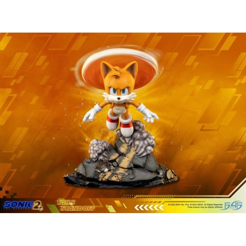 SONIC THE HEDGEHOG 2 - Tails Standoff - Statuette 32cm 