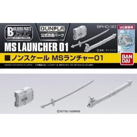 GUNDAM - Builders Parts HD MS Launcher 01 - Model Kit 