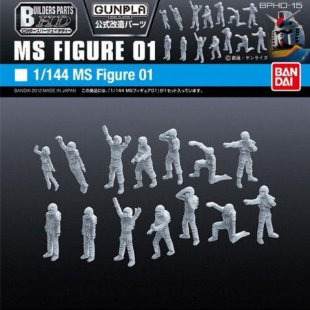 GUNDAM - Builders Parts HD 1/144 MS Figure 01 - Model Kit 