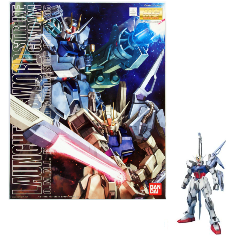 GUNDAM - MG 1/100 Strike Gundam Launcher / Sword - Model Kit 
