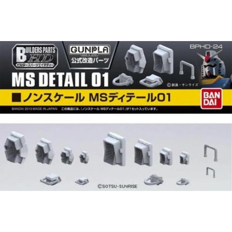 GUNDAM - Builders Parts HD Non-Scale MS Detail 01 - Model Kit 