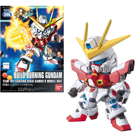 GUNDAM - BB396 Build Burning Gundam - Model Kit 