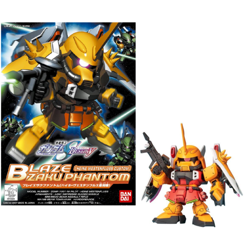 GUNDAM - BB298 Blaze Zaku Phantom Heine - Model Kit 
