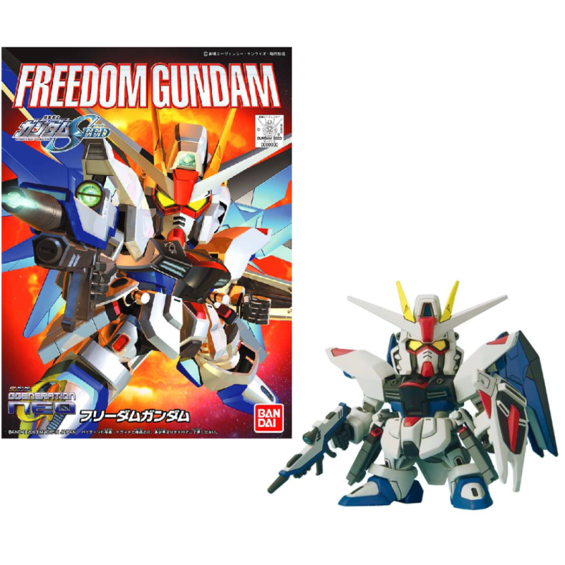 GUNDAM - BB257 Freedom Gundam - Model Kit 