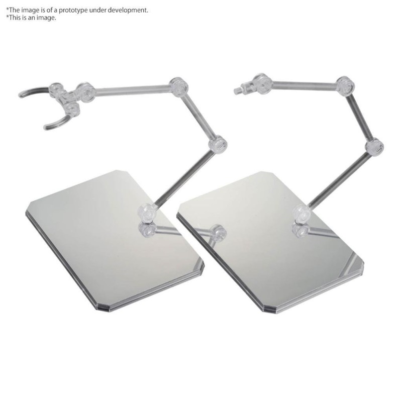 GUNDAM - Action Base 6 (Clear Color) Mirror Stickers Set - Model Kit 