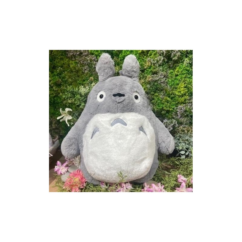 MON VOISIN TOTORO - Totoro Gris - Peluche Funwari L 