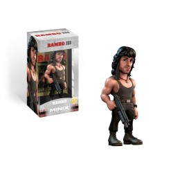 RAMBO 3 - Rambo en T-Shirt - Figurine Minix  12cm 2