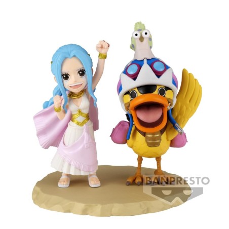 ONE PIECE - Nefel Tari Vivi & Karoo - Figurine WCF Log Stories 7cm 