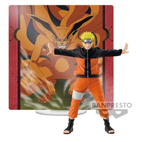 NARUTO SHIPPUDEN - Uzumaki Naruto - Figurine Panel Spectacle 13cm 