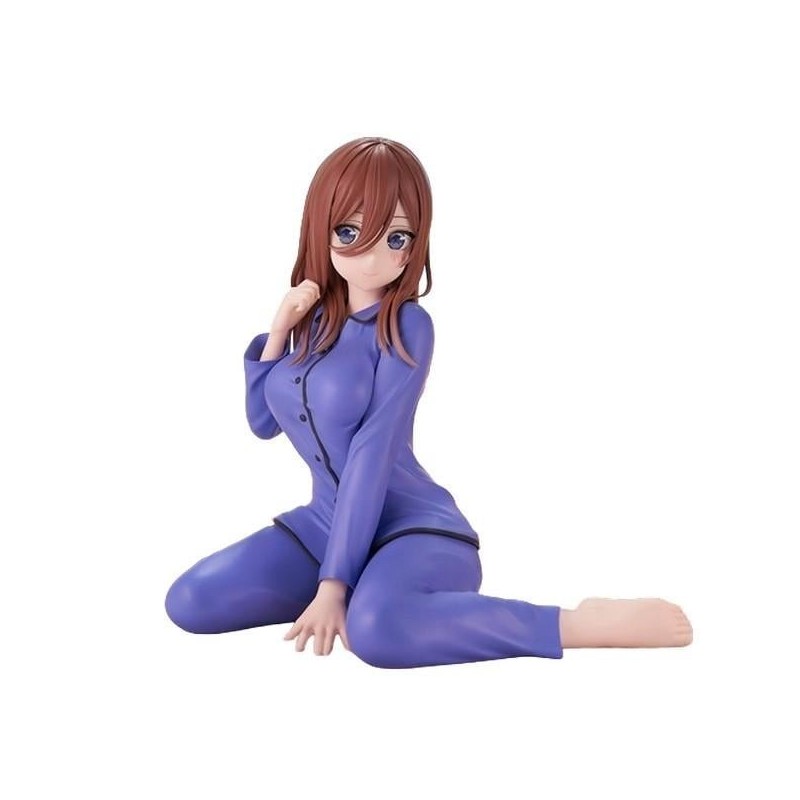 THE QUINTESSENTIAL QUINTUPLETS - Miku - Figurine Relax Time 12cm 