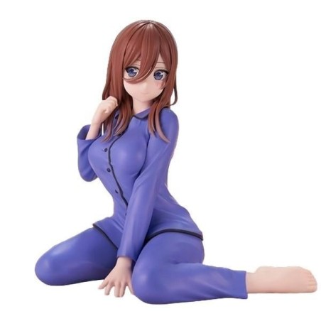 THE QUINTESSENTIAL QUINTUPLETS - Miku - Figurine Relax Time 12cm 