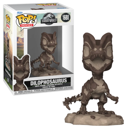 JURASSIC PARK FOSSIL - POP Movie N° 1680 - Dilophosaurus 