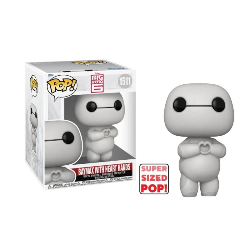 BH6 - POP Super 6'' N°1511 - Baymax (Heart Hands) 