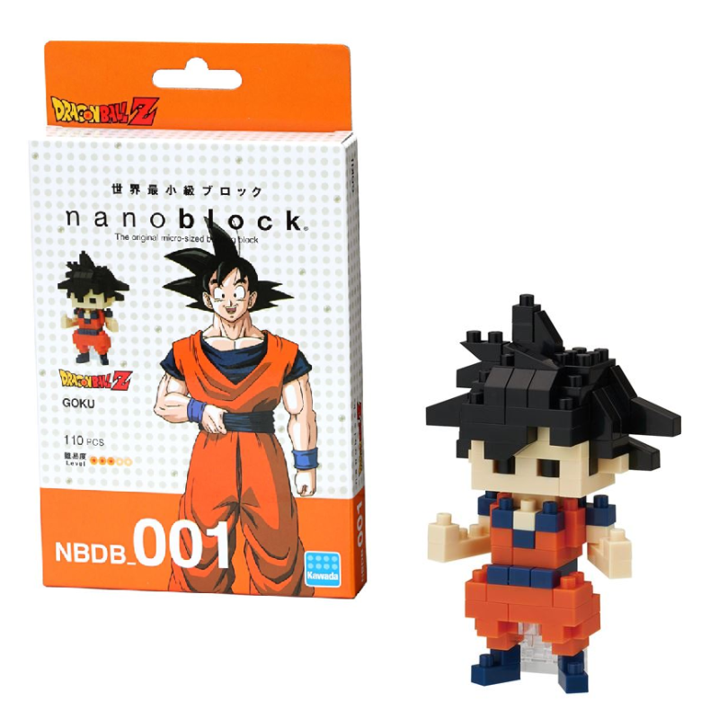 DRAGON BALL - Goku - Figurine Nanoblock 10cm 