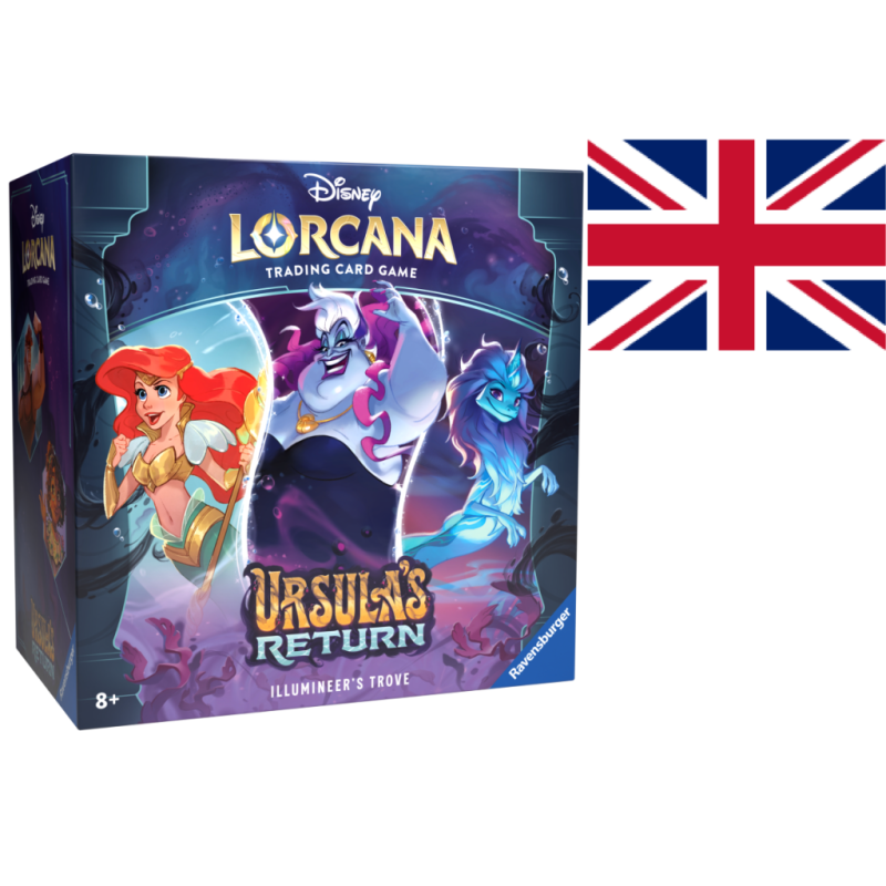 DISNEY - Lorcana - Trading Cards - Illumineer's Trove -Chapitre 4 - UK 