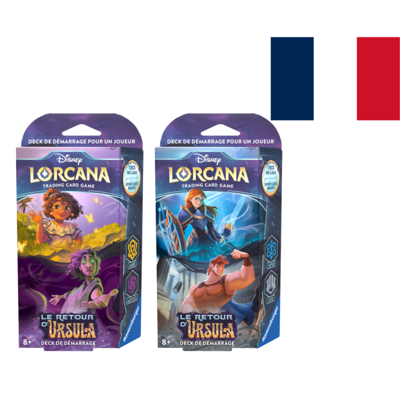 DISNEY - Lorcana - Trading Cards Boite de 8 Starters Chapitre 4 - FR 