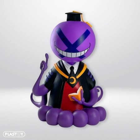 ASSASSINATION CLASSROOM - Koro Sensei "Mauve" - Tirelire PVC 16cm 