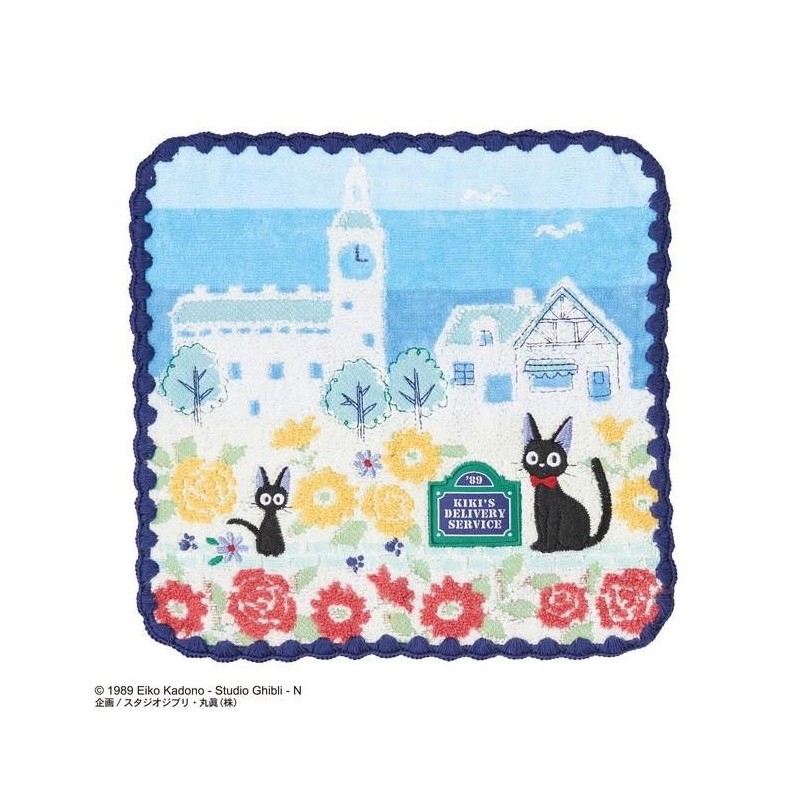 KIKI LA PETITE SORCIERE - Rues de Paris - Mini Serviette 25x25cm 