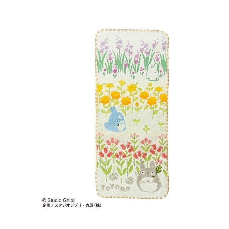 MON VOISIN TOTORO - Totoro Fleurs sauvages - Serviette 34x80cm 