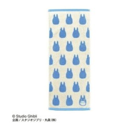MON VOISIN TOTORO - Silhouette Totoro Bleu - Serviette 33x80cm 2