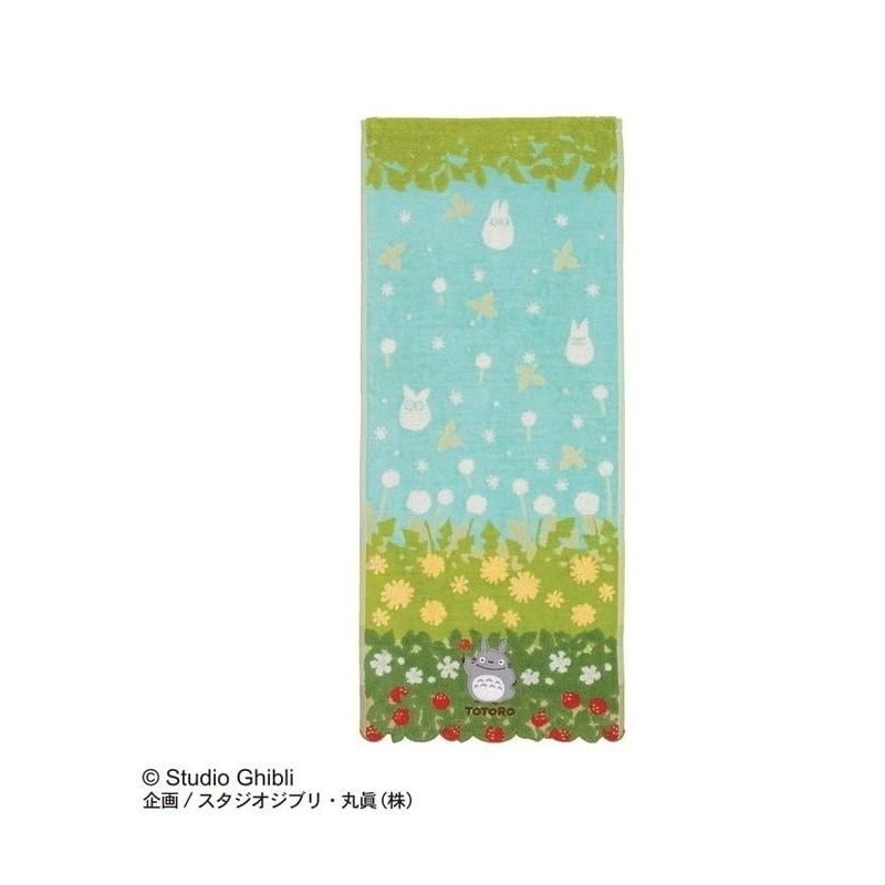 MON VOISIN TOTORO - Totoro Fleurs & Fraises - Serviette 34x80cm 