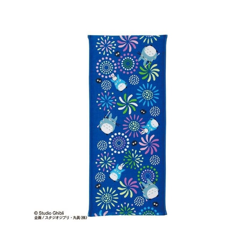 MON VOISIN TOTORO - Totoro Feux d'artifice - Serviette Imabari 34x80cm 