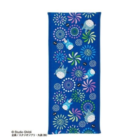 MON VOISIN TOTORO - Totoro Feux d'artifice - Serviette Imabari 34x80cm 