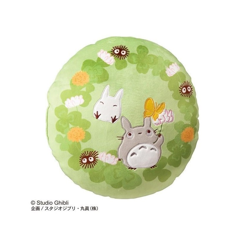 MON VOISIN TOTORO - Totoro Trèfle - Coussin 35x35cm 