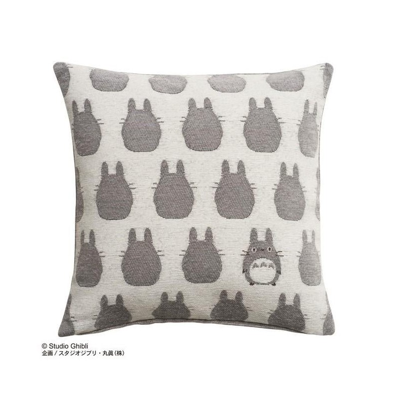 MON VOISIN TOTORO - Totoro Gris - Coussin 45x45cm 